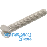 ~ISO2009 M 8x 20 Edelstahl A2 Senkschraube mit Schlitz (DIN963A)