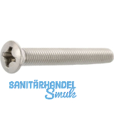 ~ISO7047 M 5x 12 Phillips KS Edelstahl A2 Linsensenkkopfschraube (DIN966A)