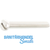 ~ISO1207 M 4x 12 Edelstahl A2 Zylinderschraube mit Schlitz (DIN84A)