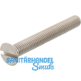 ~ISO2009 M 2x 4 Edelstahl A4 Senkschraube mit Schlitz (DIN963A)