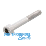 ISO4762 M 4x 50 Edelstahl A2 Zylinderschraube mit Innensechskant (DIN912)