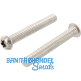 ISO7380-1 M 6x 14 TX30 Edelstahl A2-70 Linsenschraube Innensechsrund, VG