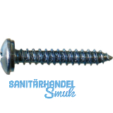 Blechschraube 3.9x 38 Stahl verzinkt mit Zylinderkopf ~7981