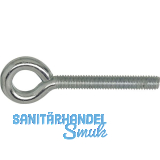 Ringschraube mit metrischem Gewinde M 5x50 Edelstahl A2