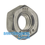 DIN934 M 5 Edelstahl A2 Linksgewinde-Sechskantmutter