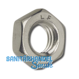 DIN936 M10 Edelstahl A2 flache Sechskantmutter