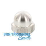 DIN1587 M16 Edelstahl A4 Hutmutter hohe Form DIN1587 M16 Edelstahl A4 Hutmutter hohe Form