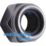 DIN982 M 5 Edelstahl A4 Sicherungsmutter hohe Form mit Polyamideinlage