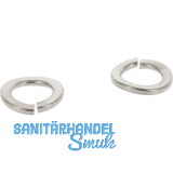 DIN128A M 6 Edelstahl A1 1.4310 Federring gew�lbt