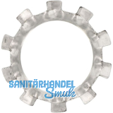 DIN6797A M12 Edelstahl A2 Zahnscheibe aussengezahnt