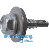 DIN7504K 6.3x 32 verzinkt Sechskantbohrschraube mit Scheibe � 16 mm