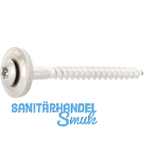 Spenglerschraube 4.5x100 TX20 Edelstahl A2 mit Dichtscheibe � 15mm vormontiert