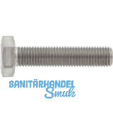 DIN961 M12x1.50x 40 Edelstahl A2 6kt-Feingewindeschrauben ohne Schaft