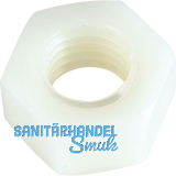 DIN34814 M 6 PA 6.6 Polyamid natur Sechskantmutter (~ISO4032/~DIN934)