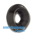 Rosette 90� M 6 Polyamid schwarz f�r Senkschrauben