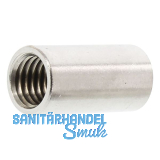 Distanzbuchsen rund M 8x 30 Edelstahl A2 (Langmutter) Distanzbuchsen rund M 8x 30 Edelstahl A2 (Langmutter)