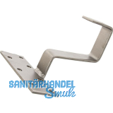 Fix-Solardachhaken 150x50x5/5 mm Edelstahl A2