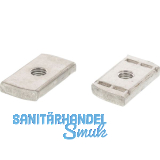 Schienenmutter Typ 41/41 M 8 - Edelstahl A2