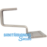 Fix-Solardachhaken 180x70x6/8 mm Edelstahl A2