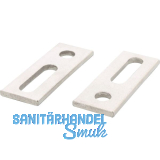 Adapterblech 82x40x5 13/11 - Edelstahl A2