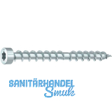 HECO-CC Holzbauschraube Zylinderkopf 8.5x350 TX40 verzinkt-blau mit Bewertung