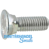 Pflugschrauben mit Vierkantansatz DIN608 10.9 M10x40 - Stahl Fe Zn15/Cn/T0