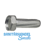 DIN7513A M 8x 25 verzinkt Gewindeschneidschraube mit Sechskantkopf