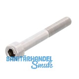 ISO4762 M20x 60 Edelstahl A2-70 Zylinderschraube mit Innensechskant (DIN912)