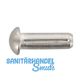 DIN1476 Halbrundkerbnagel 3x 6 Edelstahl A2