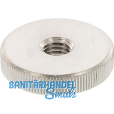 DIN467 M 5 Edelstahl A1 1.4305 R�ndelmutter flache Form