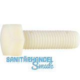 DIN34810 M12x 20 PA 6.6 Polyamid natur Sechskantschraube (~DIN933)