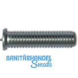 ISO13918-1 SZ M 4x10 Aluminium AlMg3 Schwei�bolzen mit Spitzenz�ndung