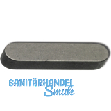 DIN6885A 5x 5x 25 Edelstahl A5 1.4571 Passfeder rundstirnig