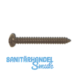DIN7981C 3.9x 13 PH-Kreuzschlitz br�niert Linsen-Blechschraube ~ISO7049