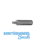 Distanzhalter M 3x 8 Innen-/Aussengewinde verzinkt-blau