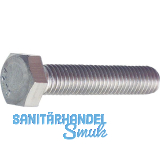 DIN933 M10x 75 Edelstahl A2-70 Sechskantschraube ohne Schaft