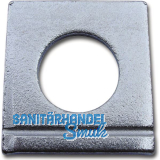 DIN435 M10 verzinkt Scheibe f�r I-Tr�ger Neigung 14 %