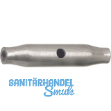 DIN1478 M 8 verzinkt Spannschlossmutter aus Stahlrohr