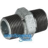 Reduziernippel N4 - 3/4 x 1/2 - verzinkt