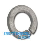 DIN127B M 8 feuerverzinkt Federring mit glatten Ende