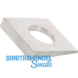 DIN435 M24 Edelstahl A2 Scheibe f�r I-Tr�ger Neigung 14 %