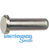 DIN1436 20x60x52 H11 verzinkt Bolzen mit grossem Kopf und Splintloch