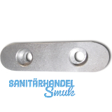 DIN6885E C45K 16x10x 70 blank Passfeder rundstirnig mit 2 Bohrungen