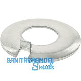 DIN432 13.0 mm verzinkt Sicherungsblech mit Nase