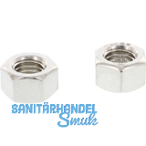 UNI5587 M 5 Edelstahl A4 Sechskantmutter