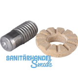 Gewindebolzen TYP MPF M 8x15 Stahl 4.8