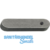 DIN6885A C45C 10x 8x 40 blank Passfeder mit Gewinde M5