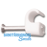 SECOTEC Kabelschelle 8X9 Kunststoff grau SB-15