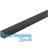 Edelstahl - Vierkantstange, ungeschliffen 6 mm