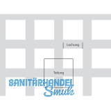 Aluminium-Lochblech Al99,5 (EN AW - 1050) H24 2000/1000/1 mm QG: 7-10 mm